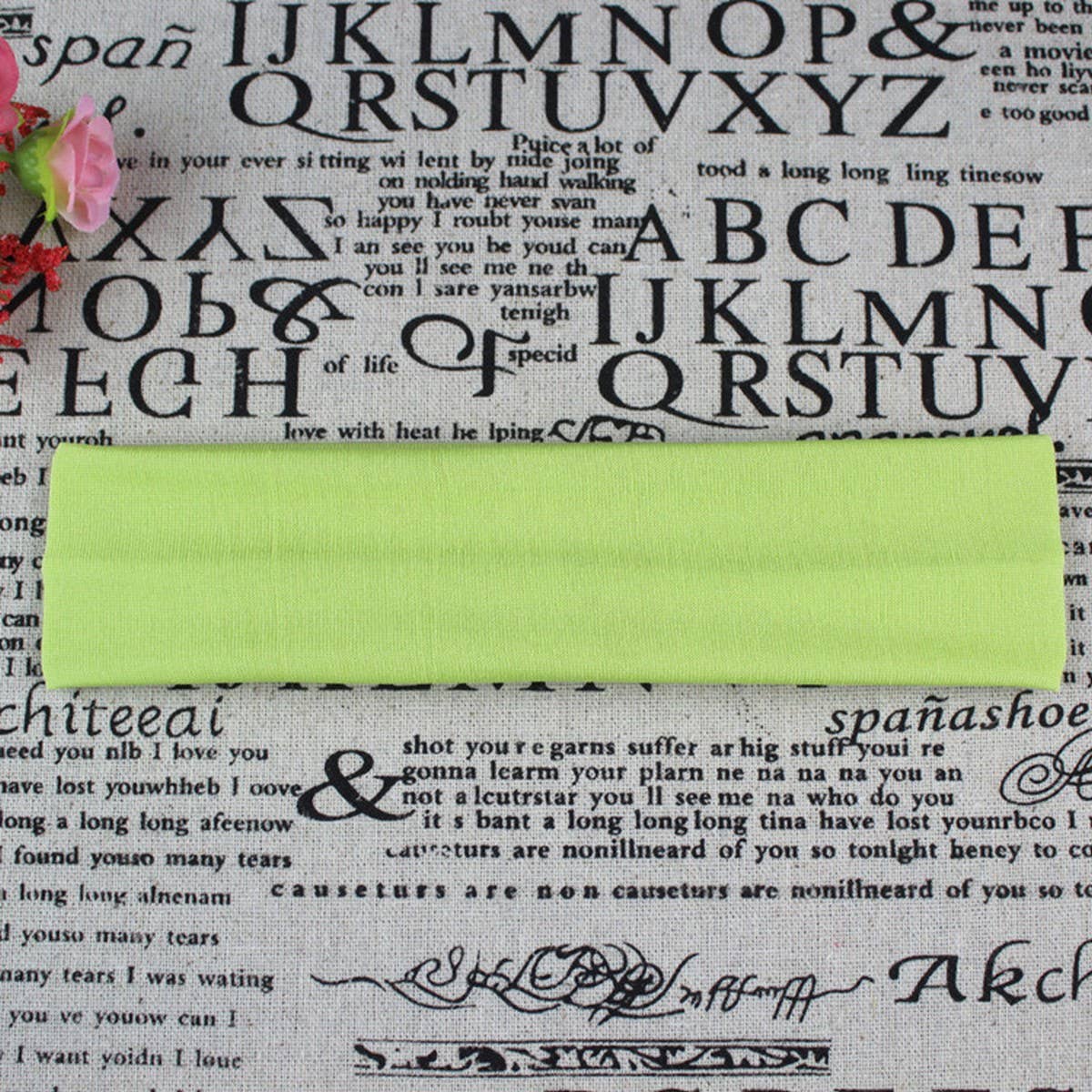 CWAHA6413_YOGA SPORTS HEADBAND ELASTIC SOLID COLOR HAIRBAND