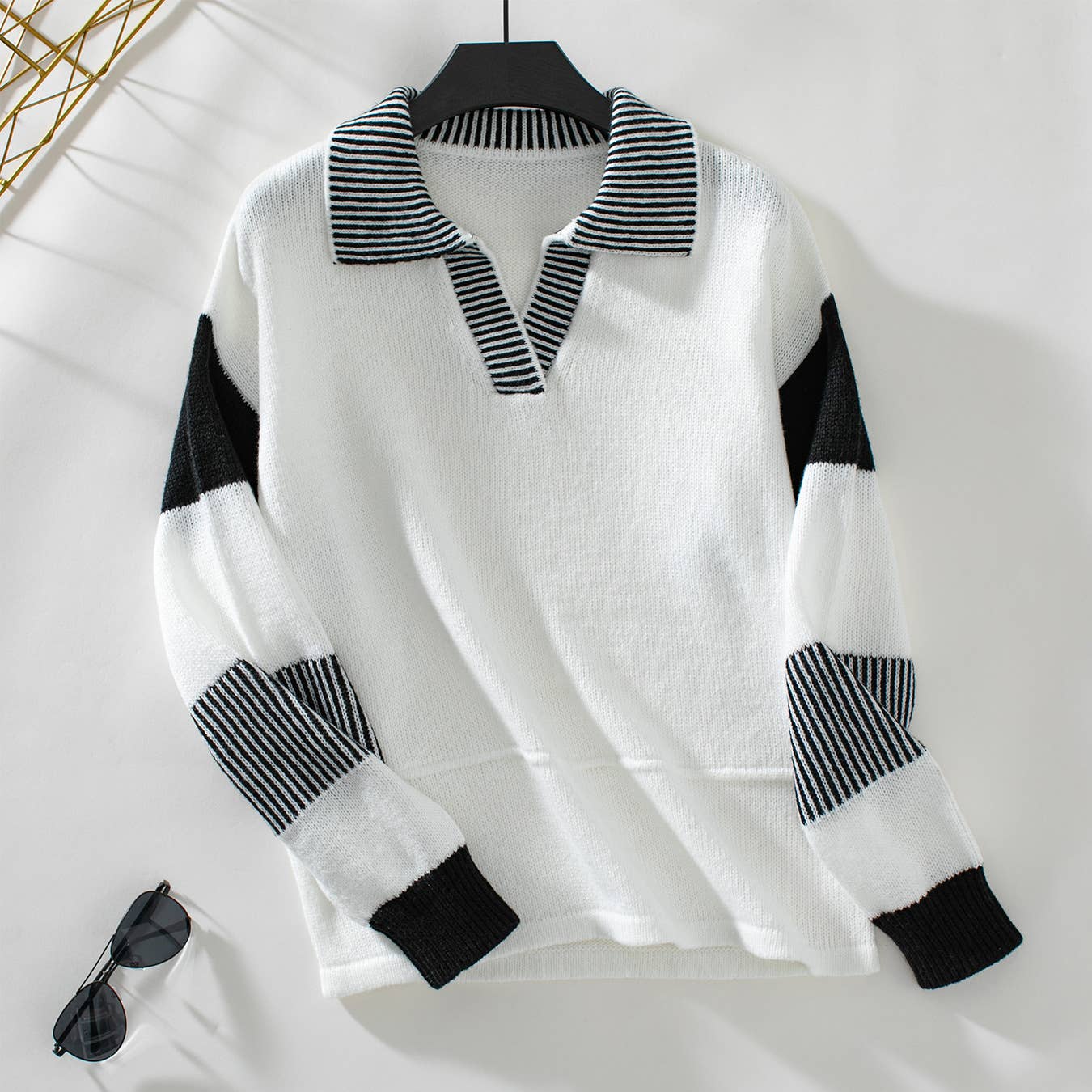 FASHION ALL-IN-ONE LONG-SLEEVED SWEATER