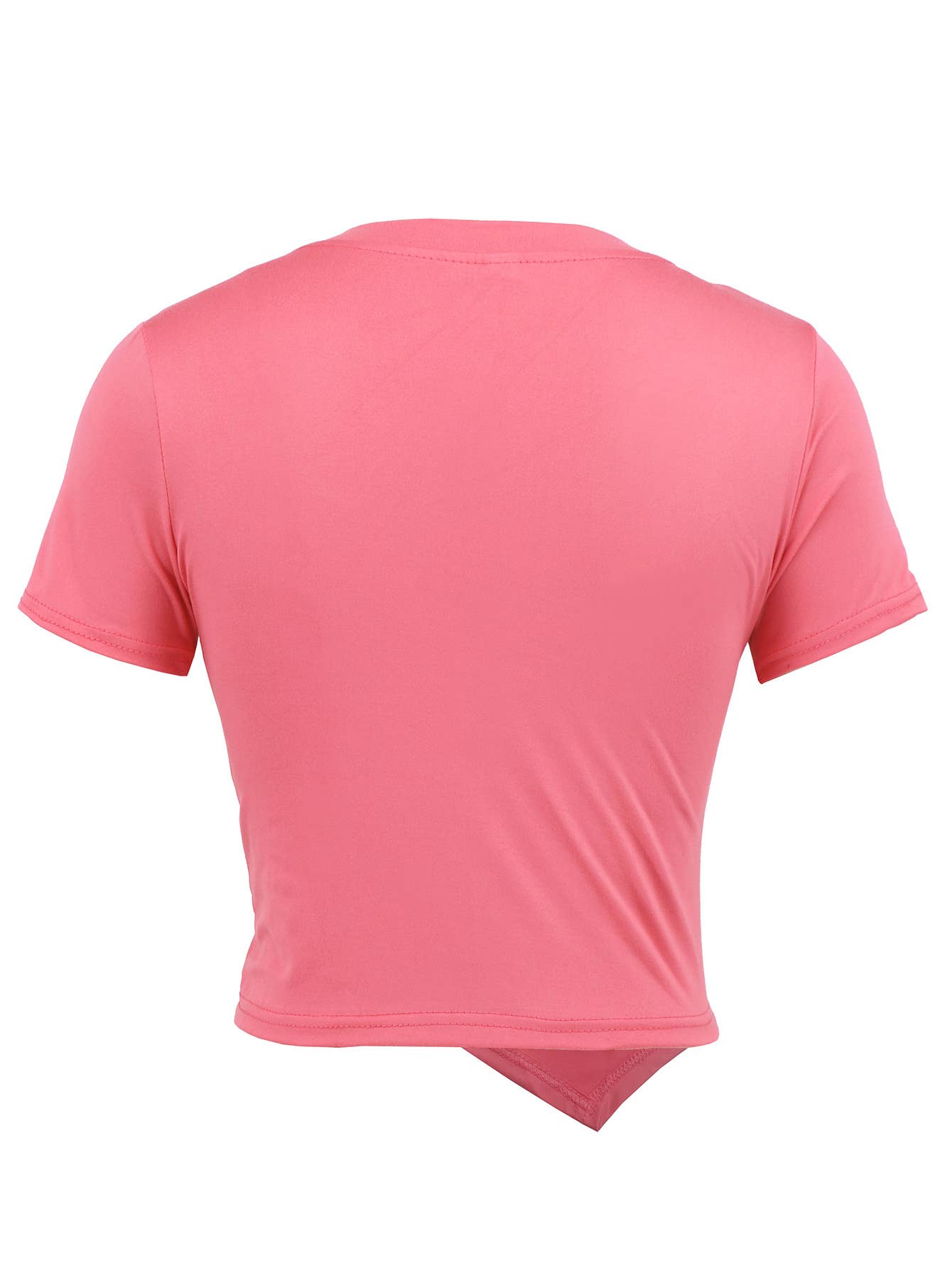 Knitted short-sleeved Casual, form-fitting,top