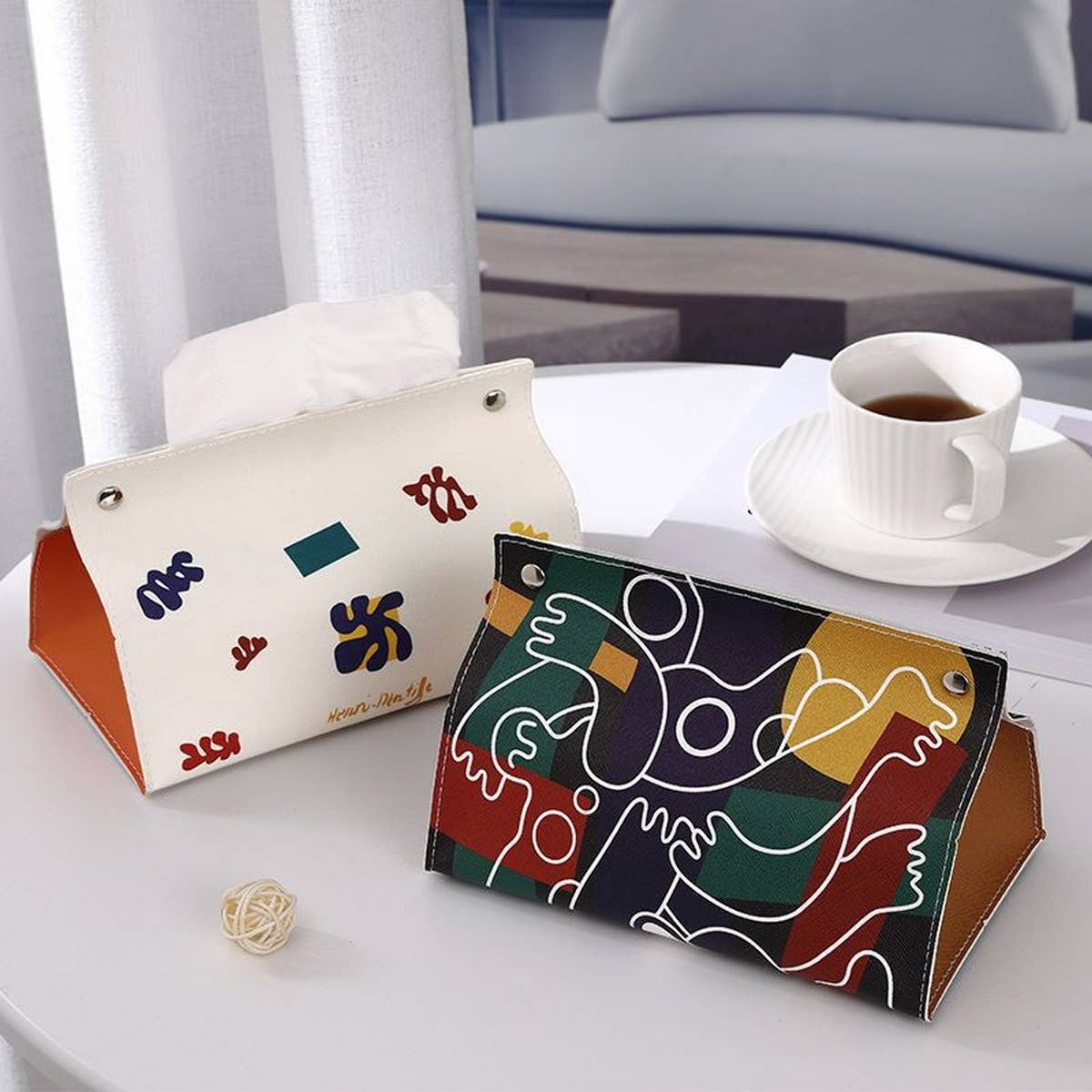 HOT SALE CREATIVE LEATHER TISSUE BOX FOR HOME USE