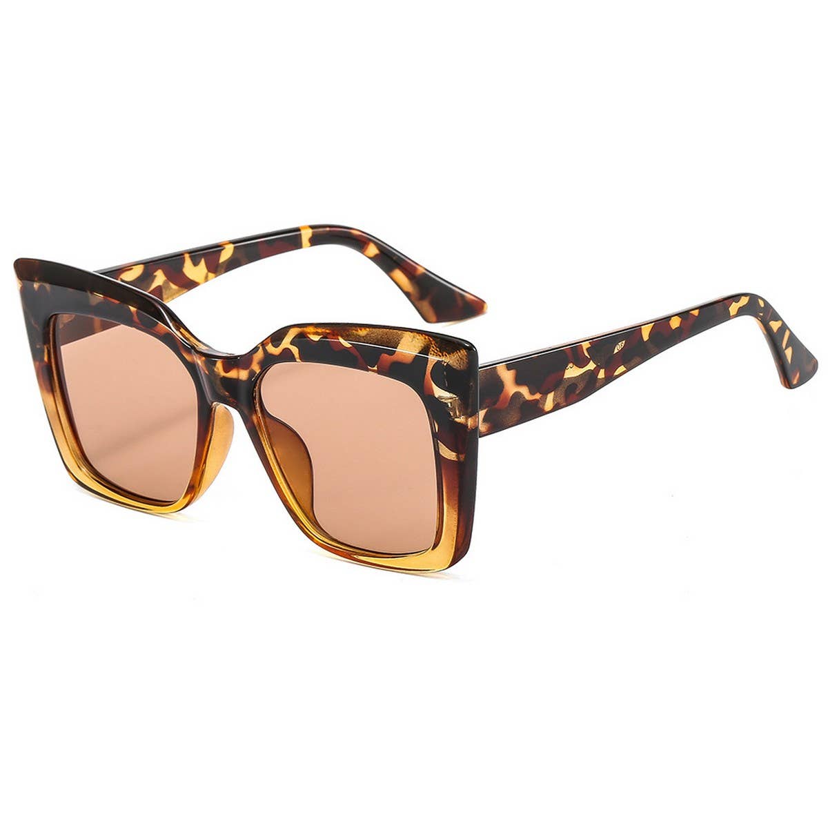 Retro Cat Eye Ocean Lens Sunglasses Unisex_CWMM8401