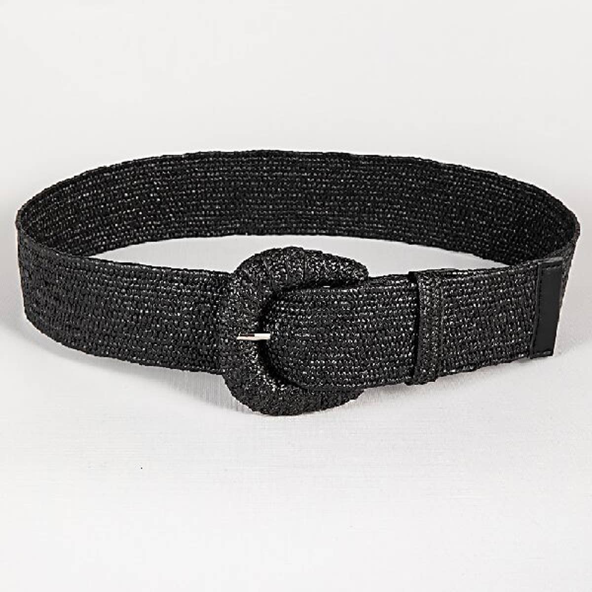 RETRO ELASTIC BELT WITH BRAIDED BUCKLE_CWABE0440
