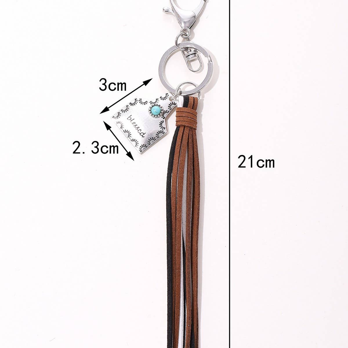 WESTERN STYLE TASSEL KEYCHAIN
