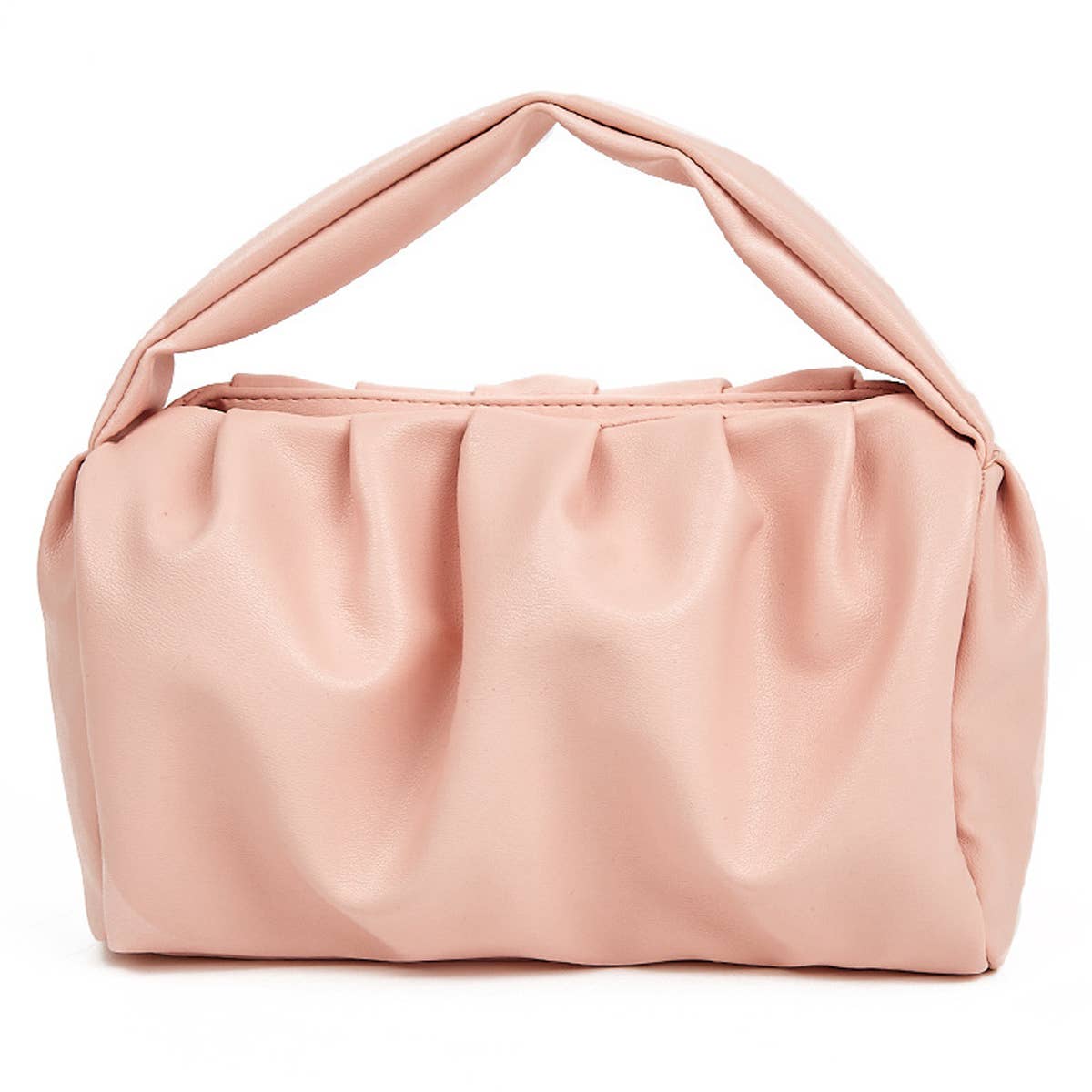 SIMPLE SOLID COLOR COSMETIC BAG HANDBAG_CWAB1832