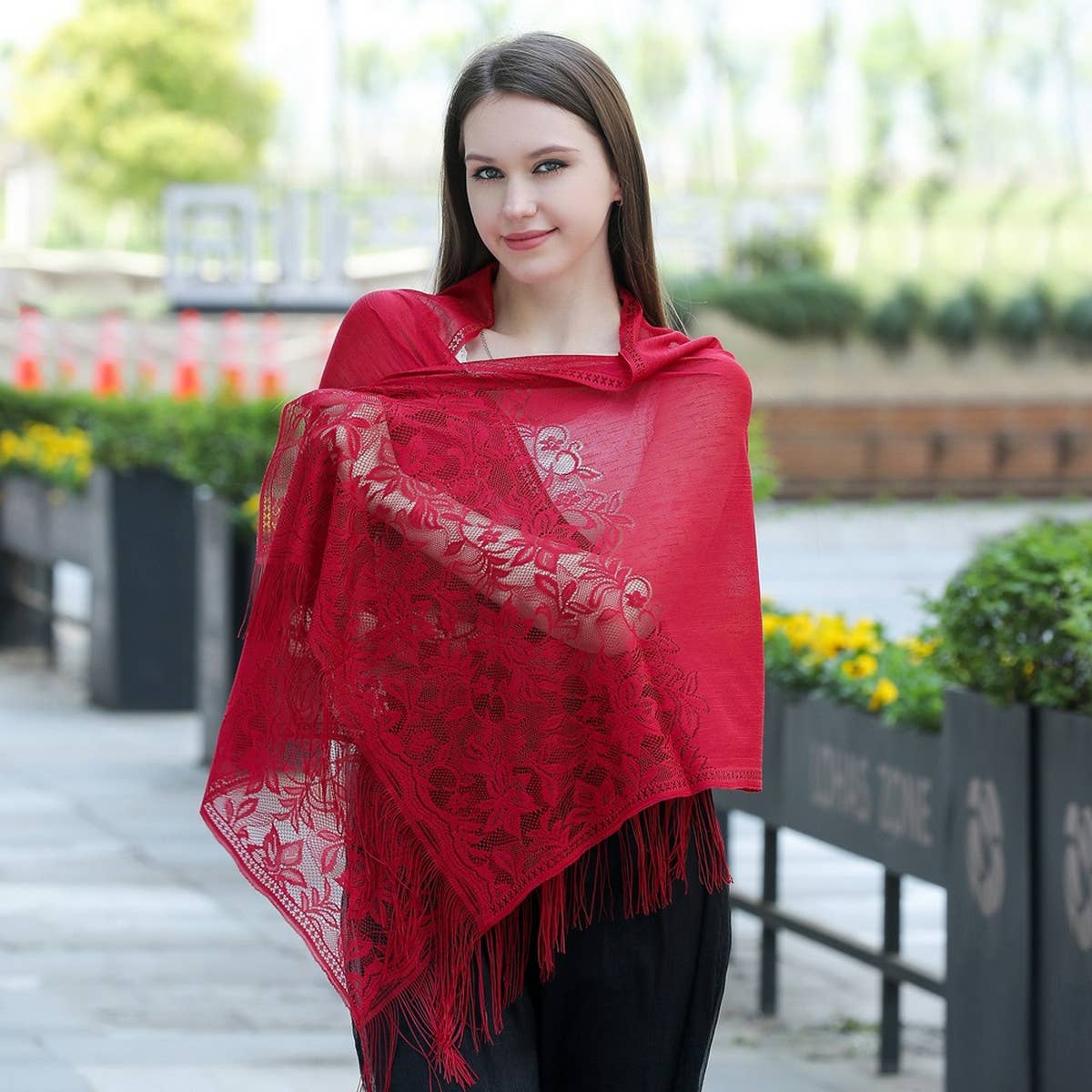 Lace Shawl for Women ? Evening & Casual Wrap