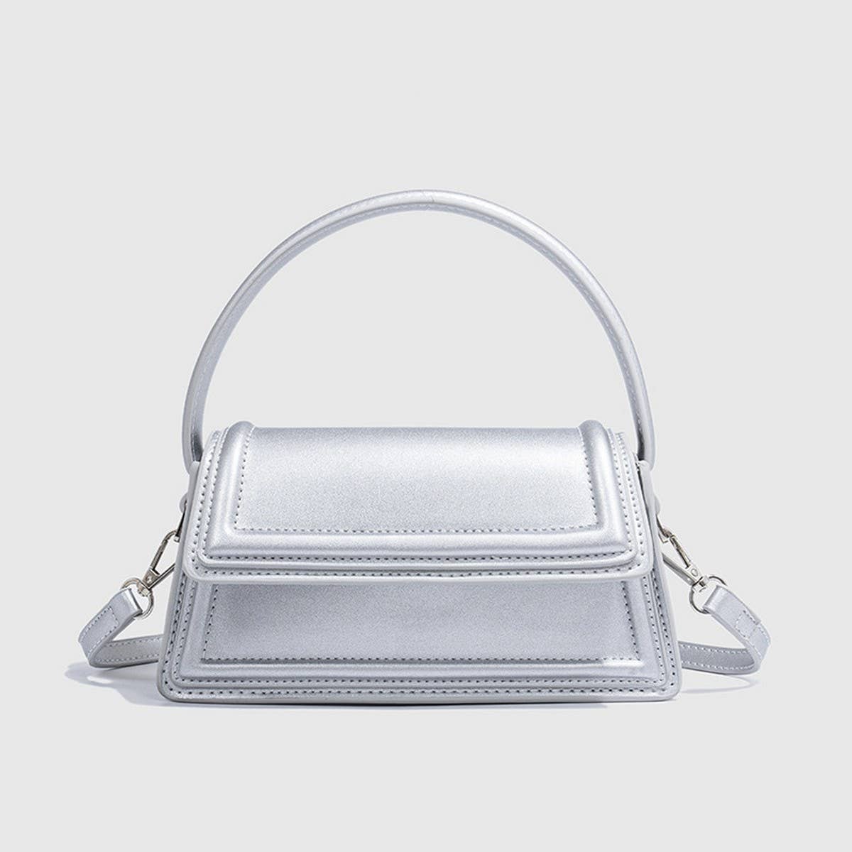 FASHION CASUAL MINI TRAPEZOIDAL SHOULDER BAG_CWAB3434