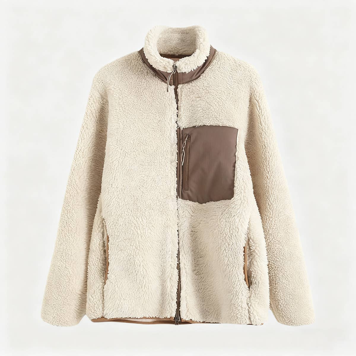 Windproof fleece thermal jacket