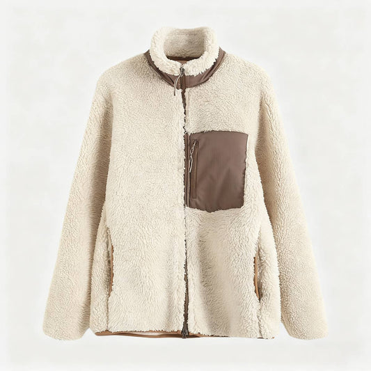 Windproof fleece thermal jacket