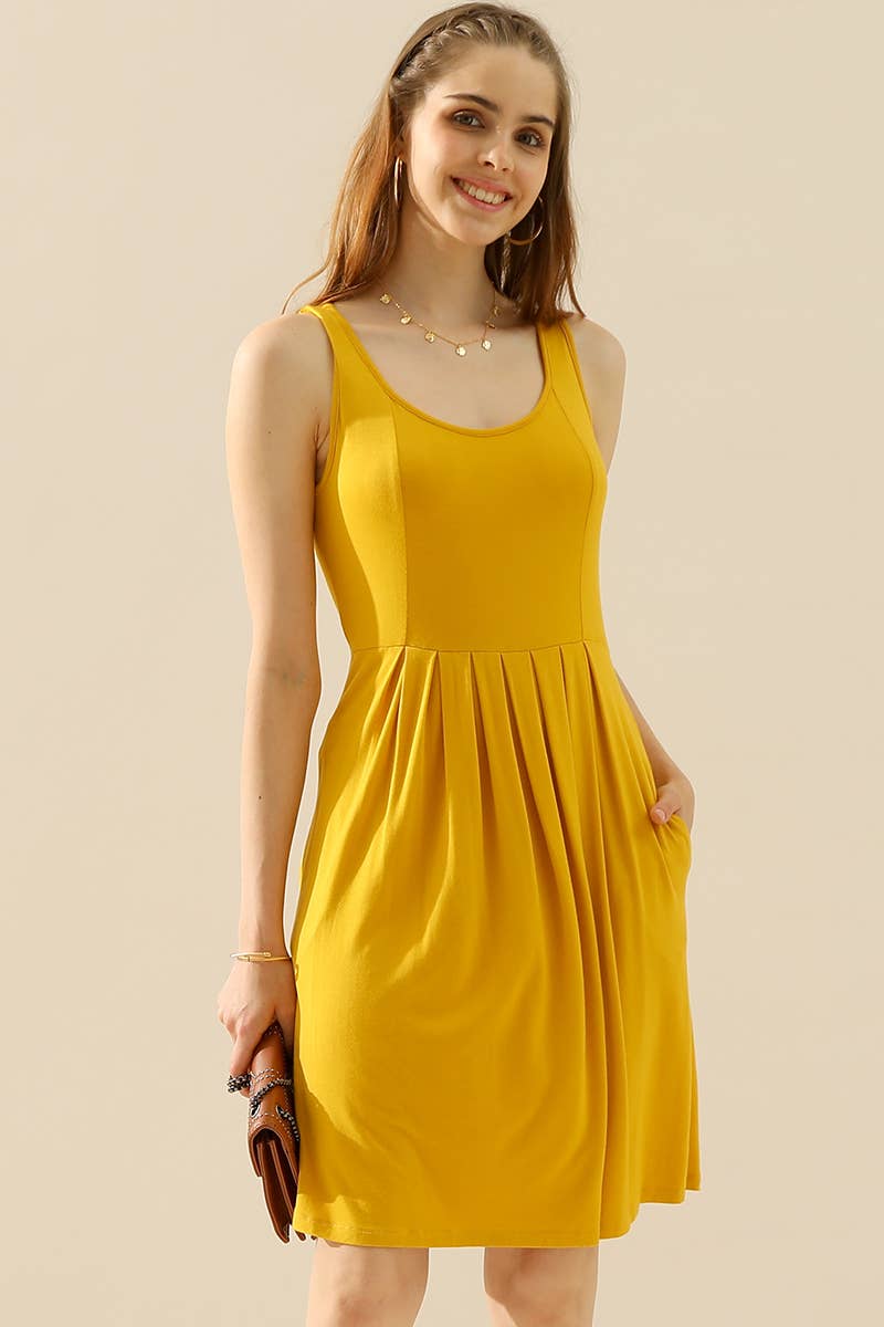 CWDSD10386-P_PLUS SIZE CASUAL SLEEVELESS PLEATED DRESSES
