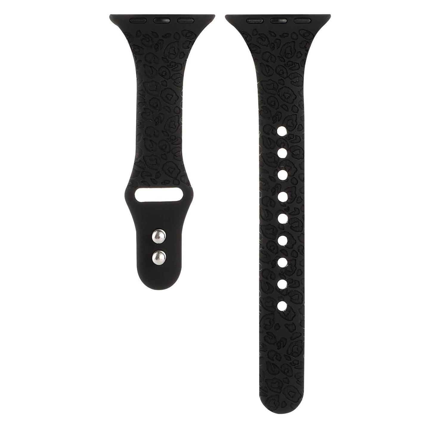 APPLE WATCH9-1 ENGRAVED LEOPARD PRINT STRAP IWATCH8_CWWW0070