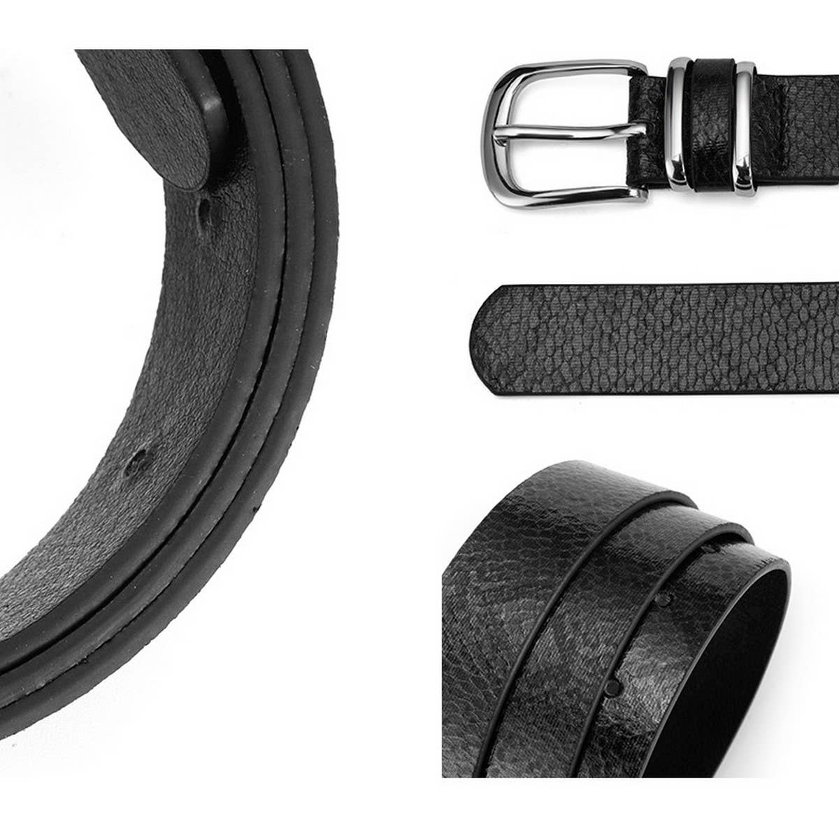 VINTAGE SERPENTINE WOMEN'S PIN BUCKLE BELT