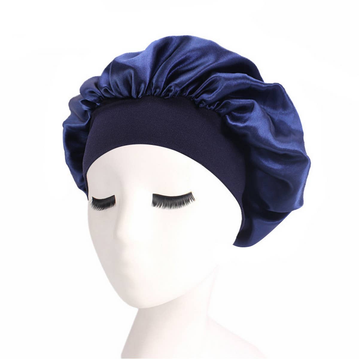 NEW WIDE-BRIMMED NIGHTCAP WITH HEADBAND_CWAH1486