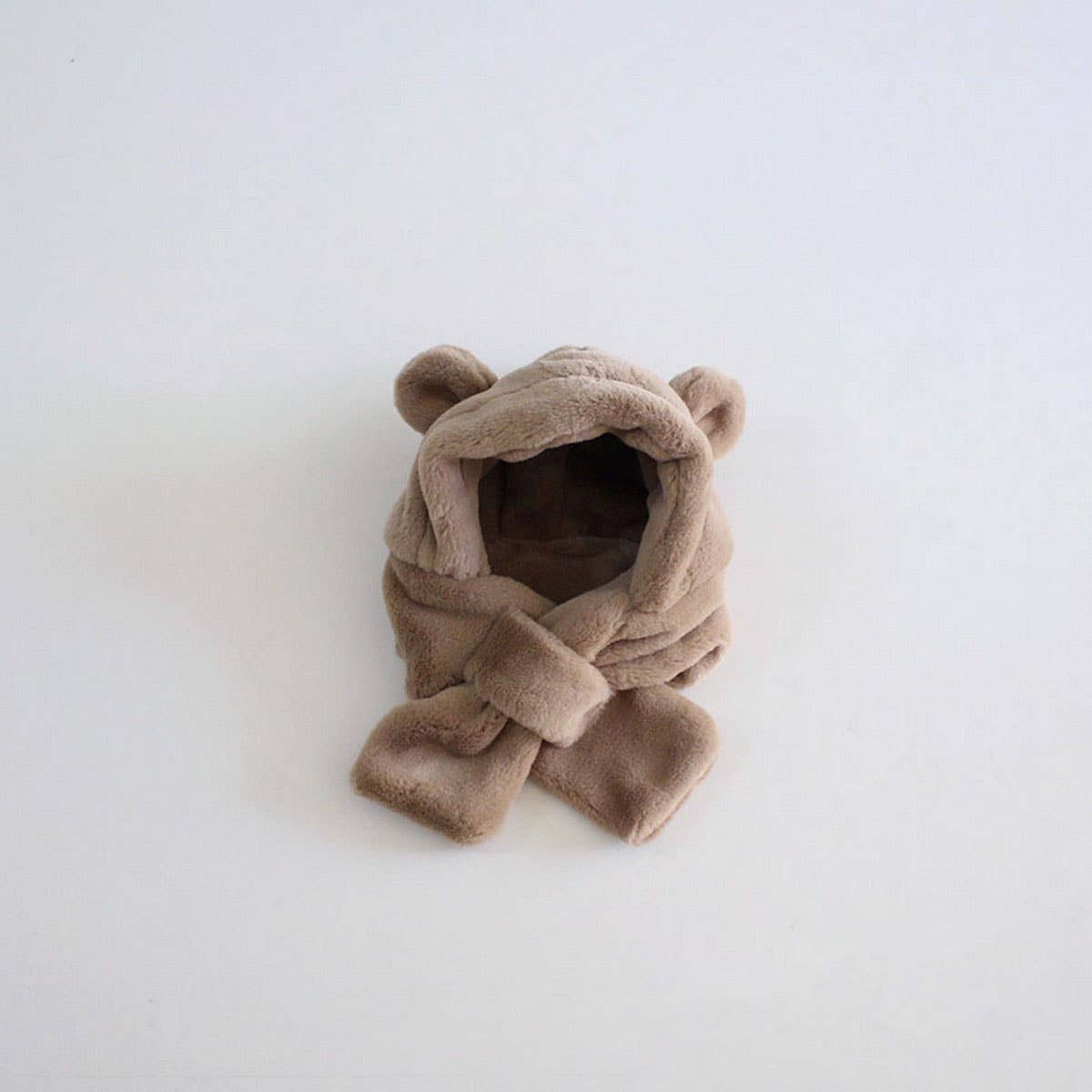 Kids Plush Hat & Scarf Set - Winter Warmth_CWAH2938