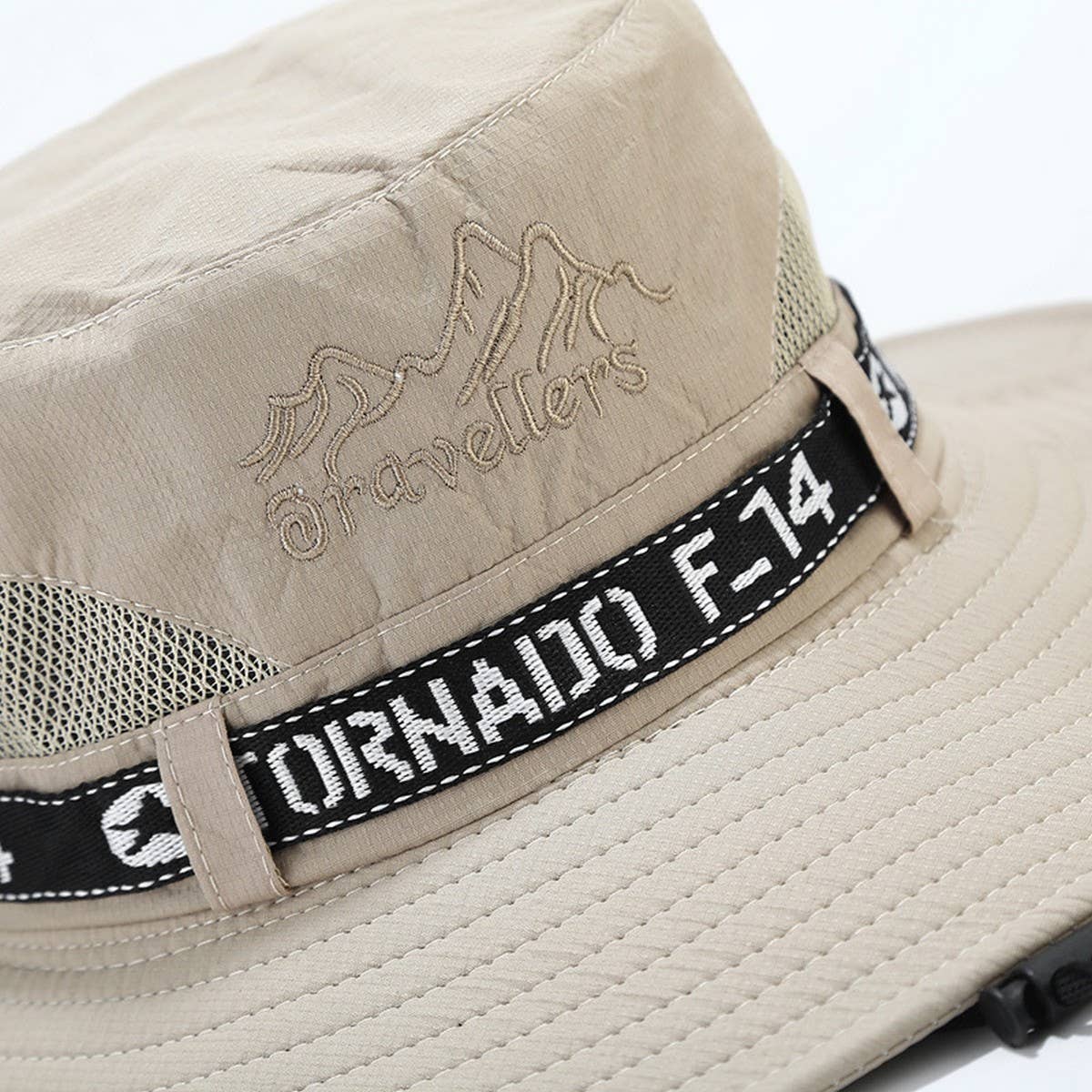 Breathable Wide Brim Sun Hat for Outdoor Fishing_CWAH3891