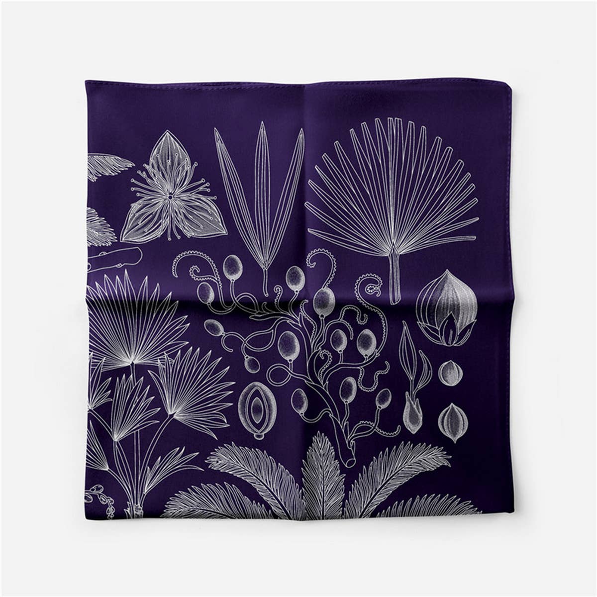 Vacation Beach Satin Scarf for Women, Sun