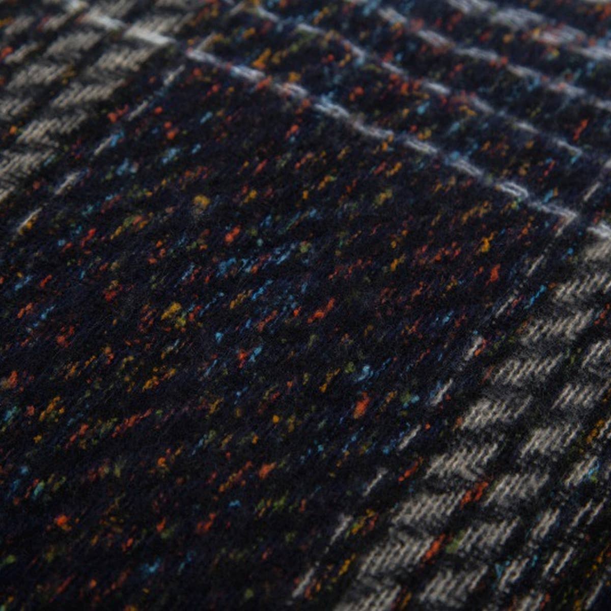 Gradient Fringe Scarf ? Fall/Winter Jacquard Wrap