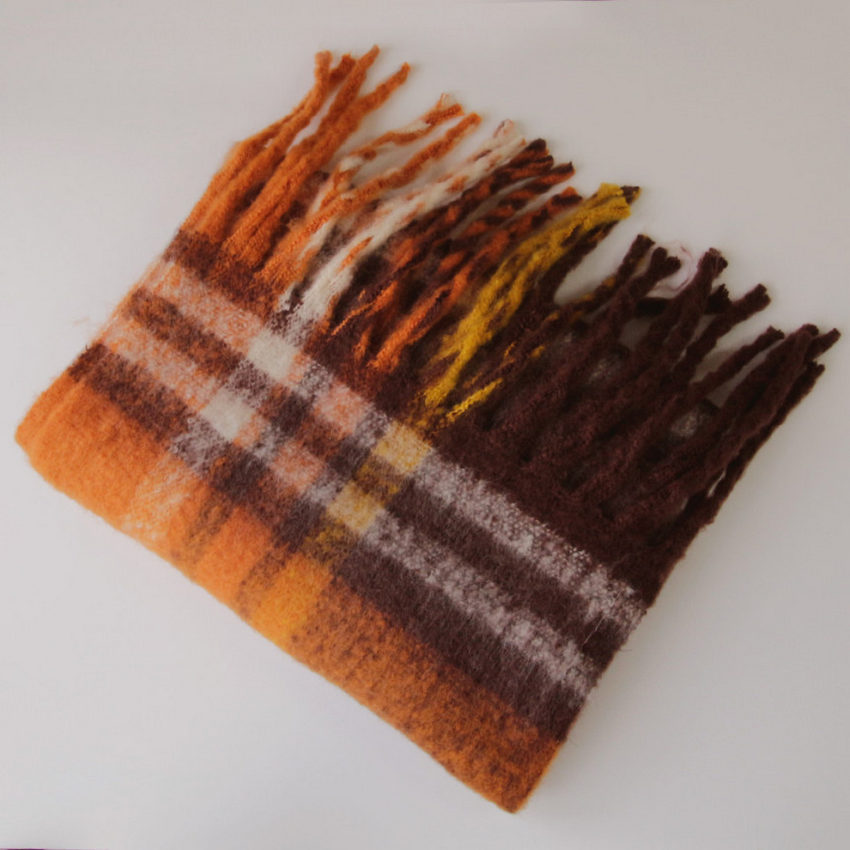 Thick Brushed AC Scarf ? Sweet Winter Wrap