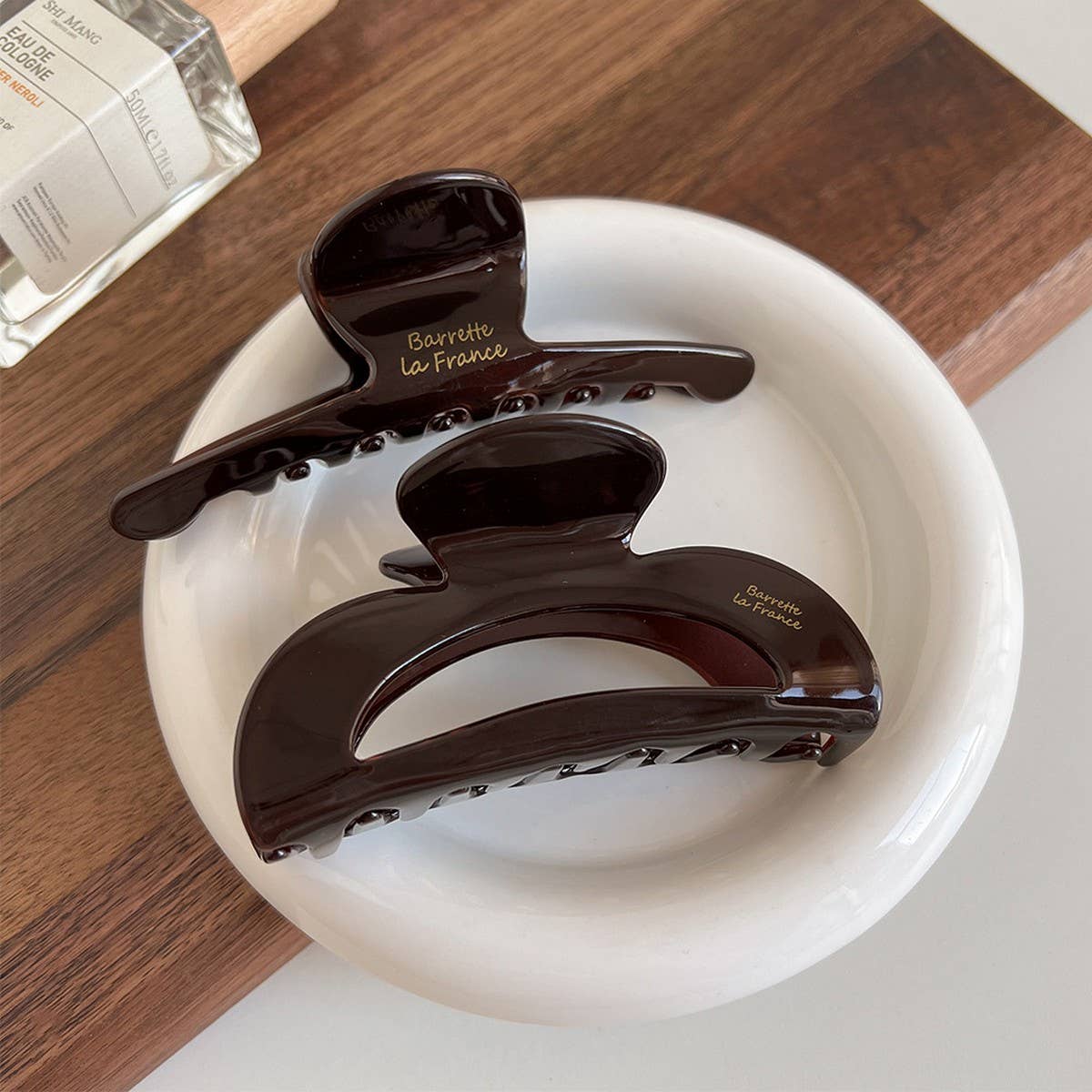 Maillard Brown Claw Clip ? Vintage Fall Hairpin