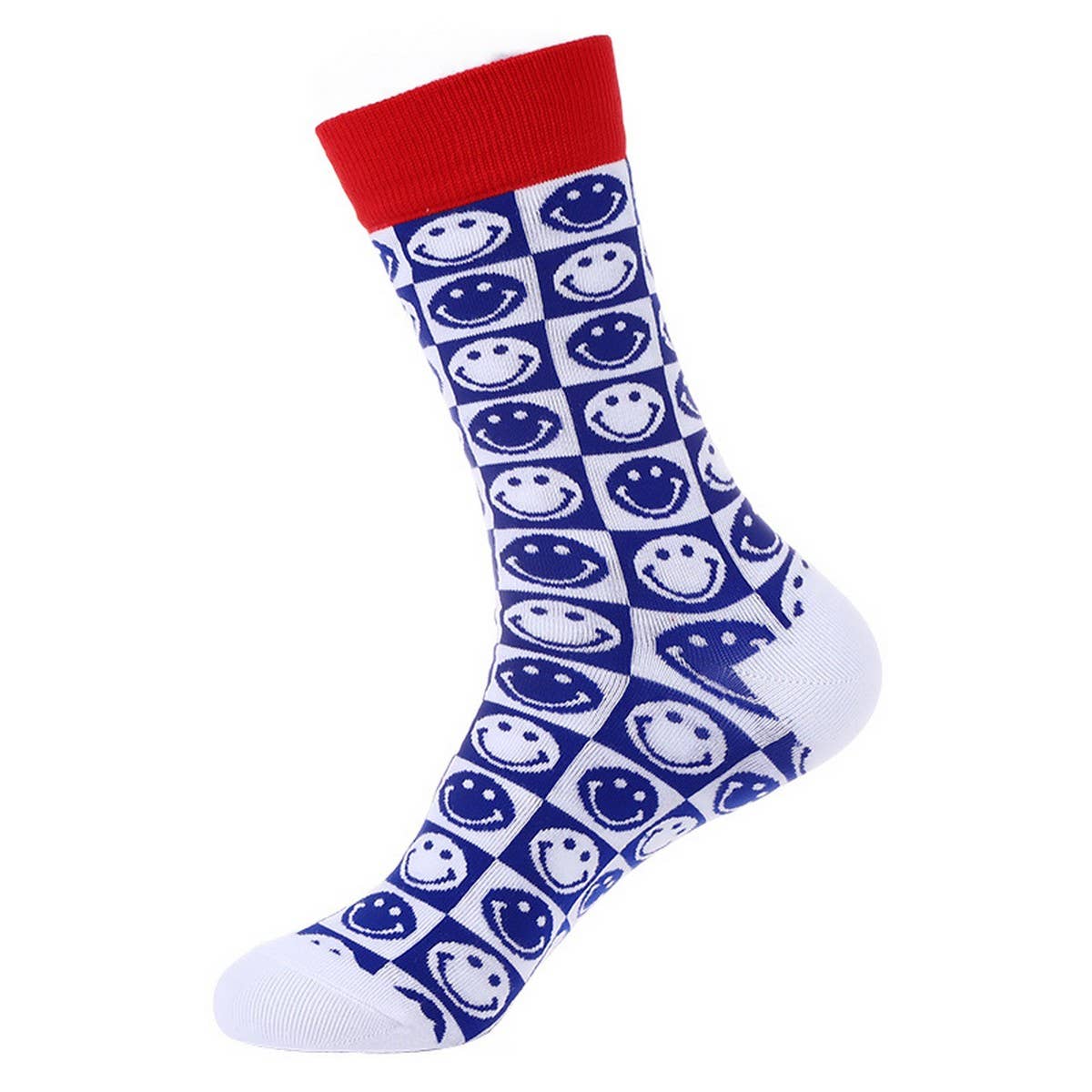 AUTUMN AND WINTER CREATIVE PRINTED MID-CALF SOCKS_CWMS1014