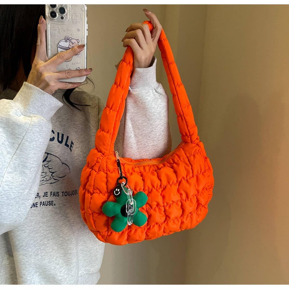 Dongdaemun Cloud Bag Puffy Shoulder Tote_CUAB00525