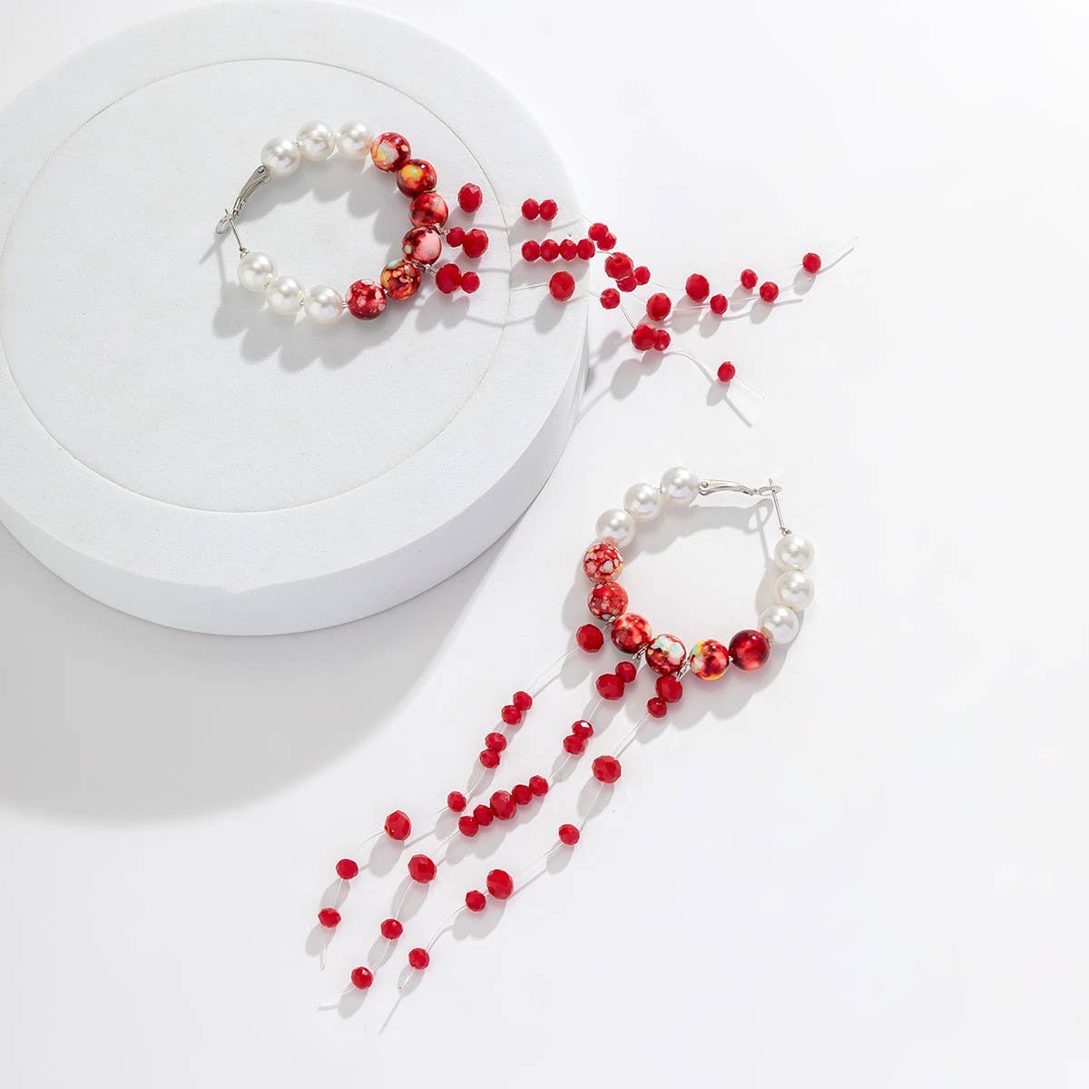 CREATIVE HALLOWEEN BLOOD DROP LONG EARRINGS