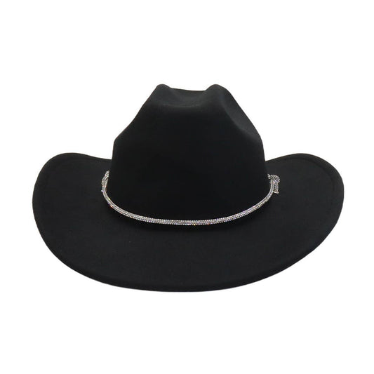 Western Cowboy Fedora Hat for Couples_CWAH04399