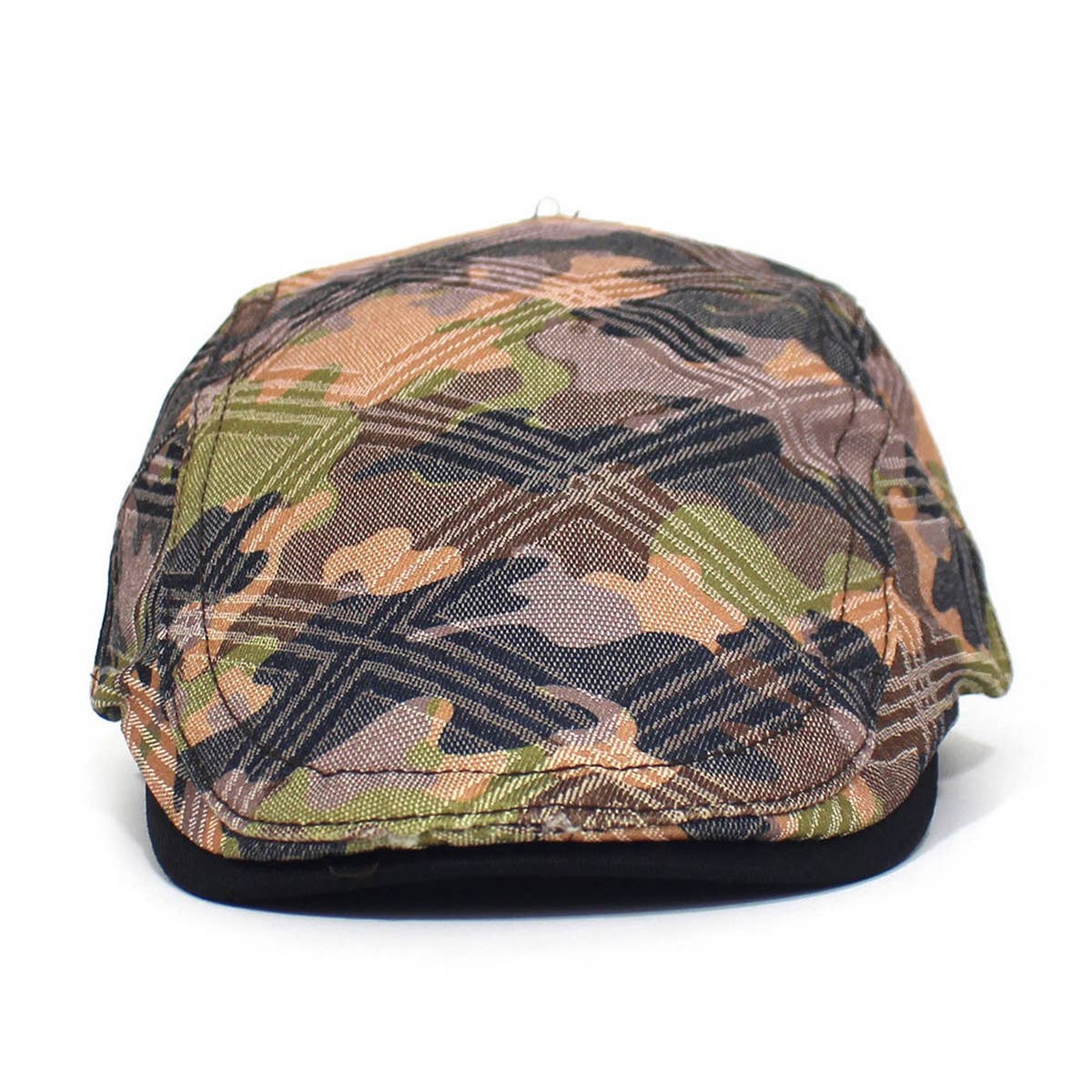 FASHIONABLE NEW CHECKERED CAMOUFLAGE BERET_CWAB2916