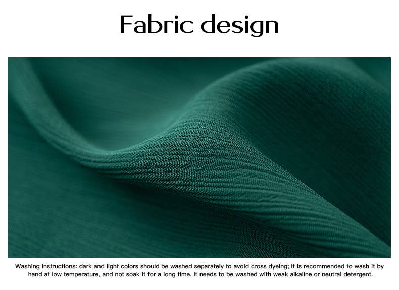 SOLID COLOR TEMPERAMENT LONG-SLEEVED DRESS