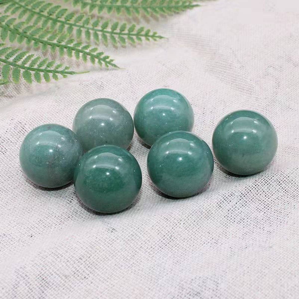 Natural Prehnite Crystal Ball Seven-Star