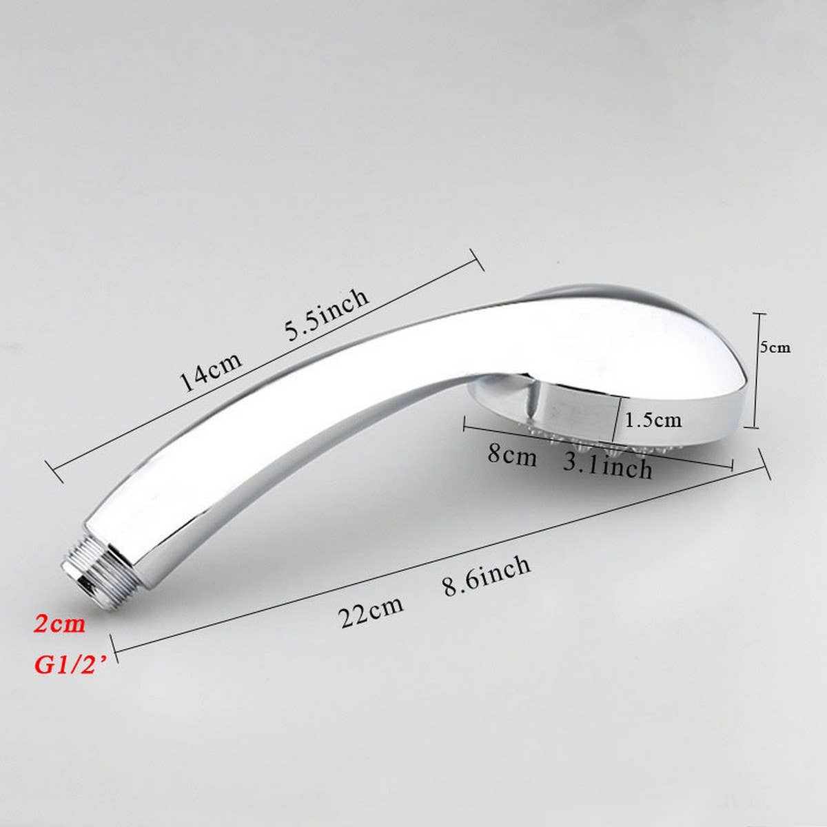 SELF-COLOR CHANGING LED COLORFUL SHOWER HEAD