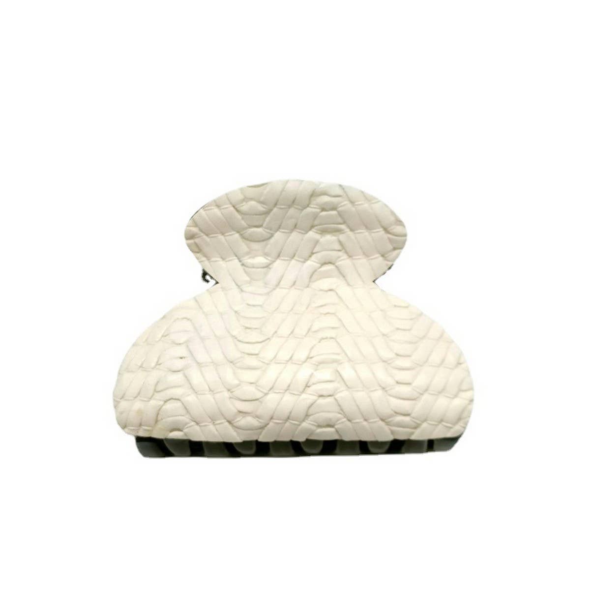 Mini Woven Faux Leather Tribal Hair Claw