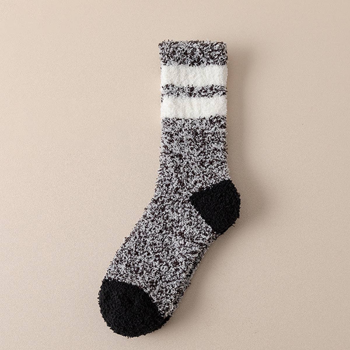 AUTUMN AND WINTER MID-LENGTH THICK FLEECE SOCKS_CWMS0772