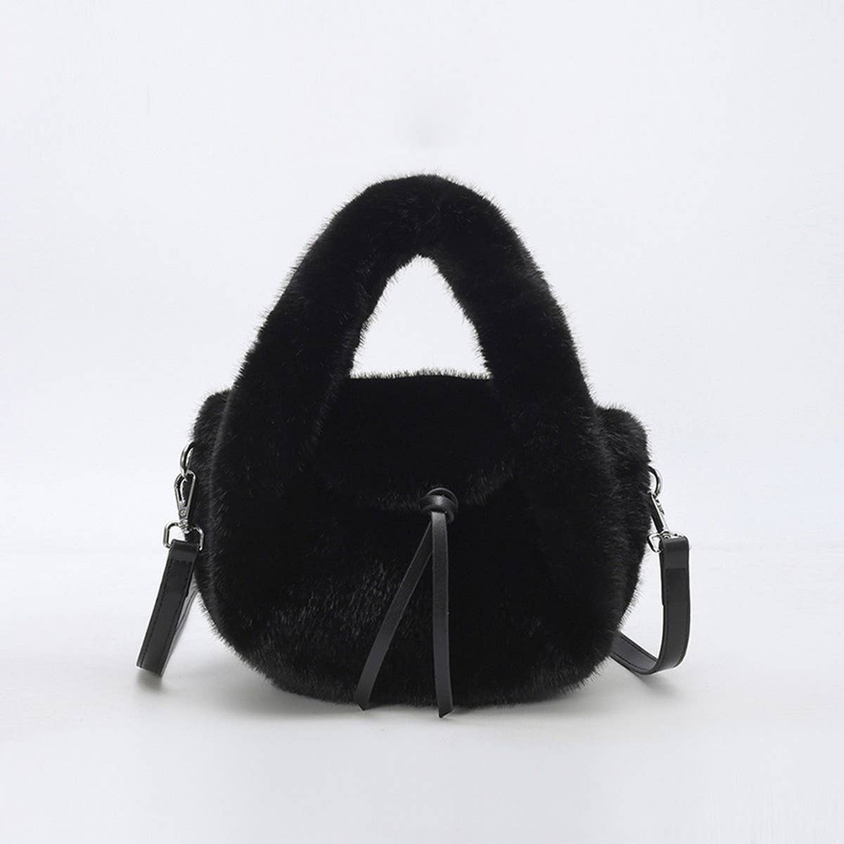 Fluffy Handbag Women Plush Shoulder Crossbody Bag_CUAB00569