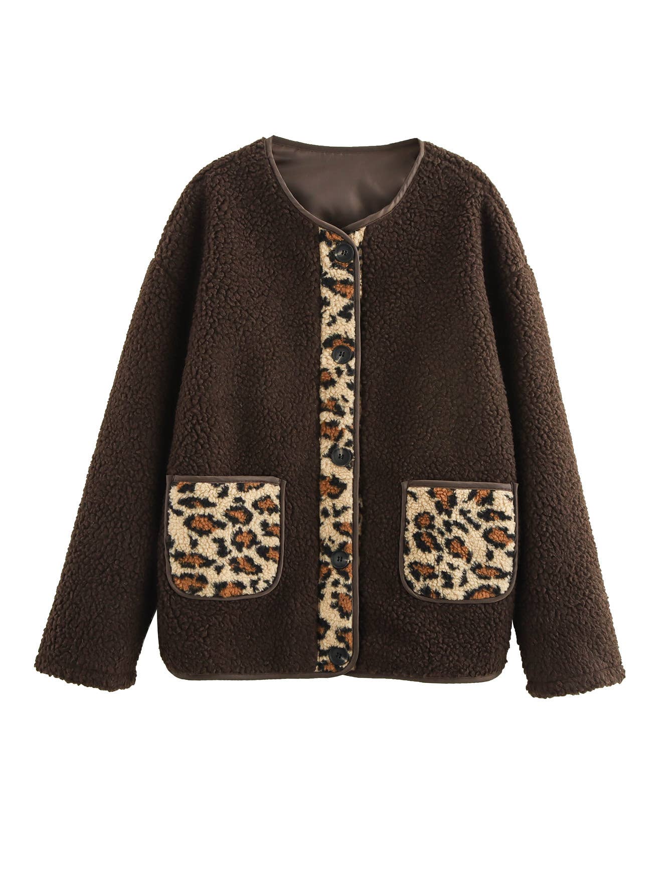 VINTAGE PERSONALITY DESIGN SENSE LAMB WOOL COAT