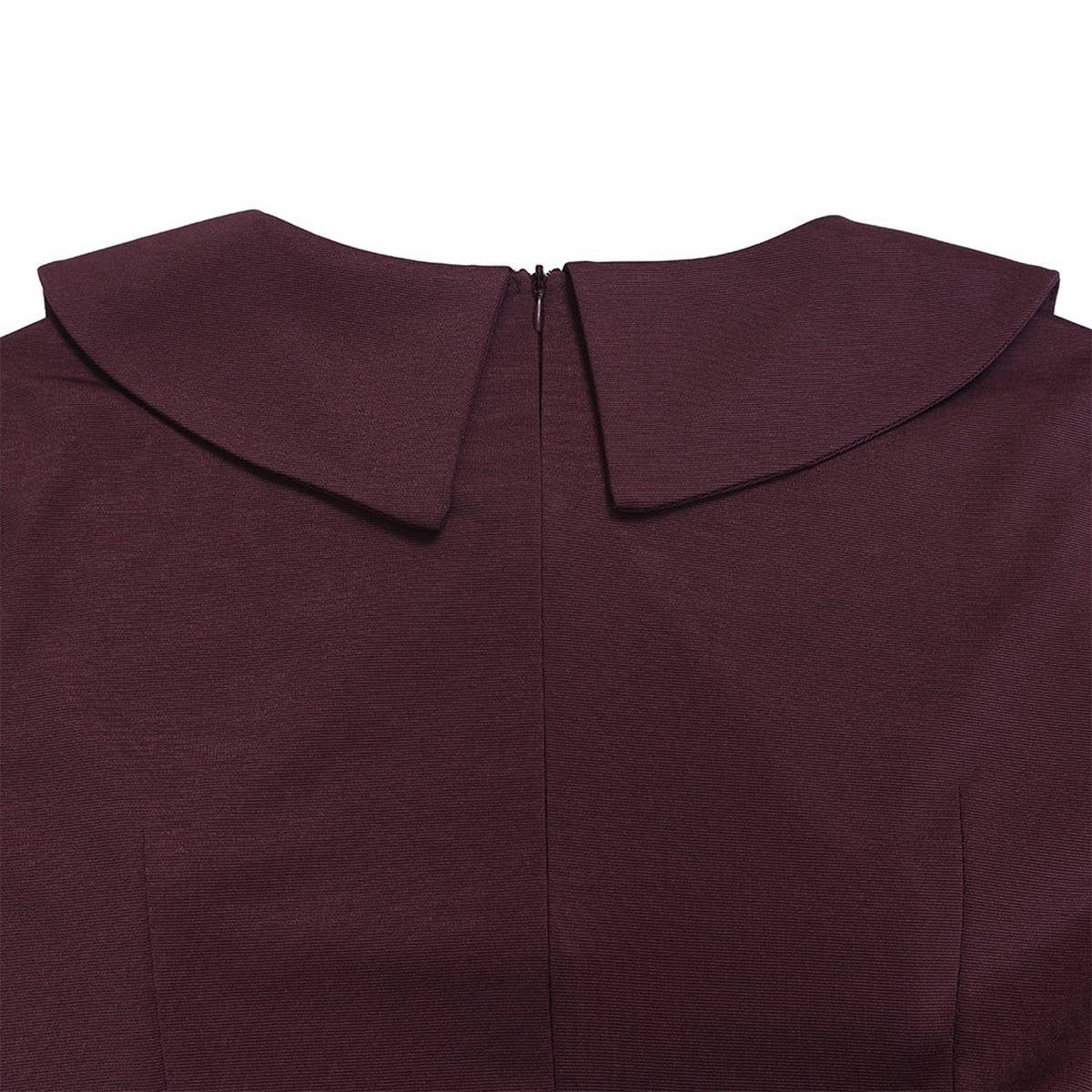 FASHIONABLE AND ELEGANT COMMUTER LONG DRESS_CWDMD3698