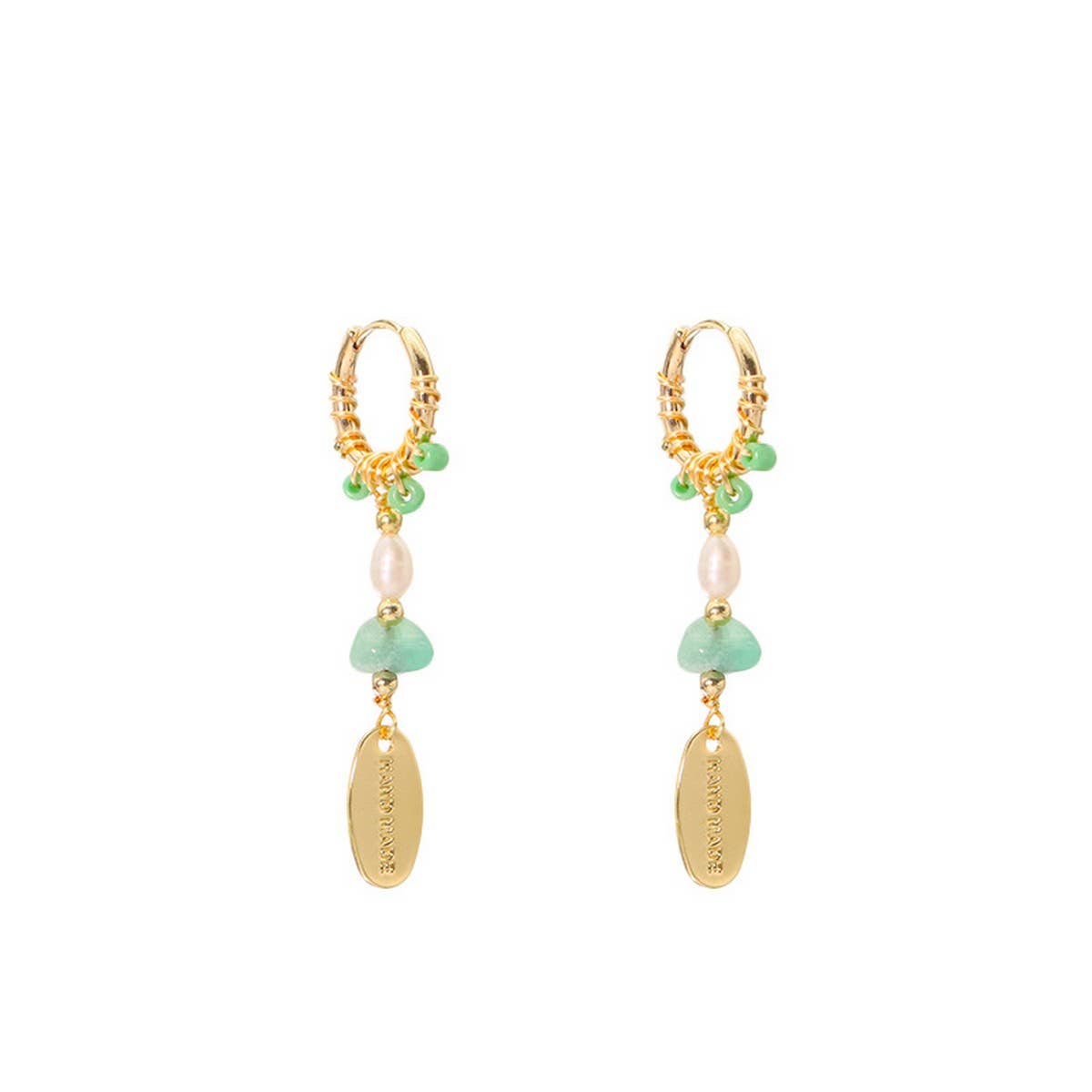 NEW HIGH-END RETRO TEMPERAMENT LONG EARRINGS