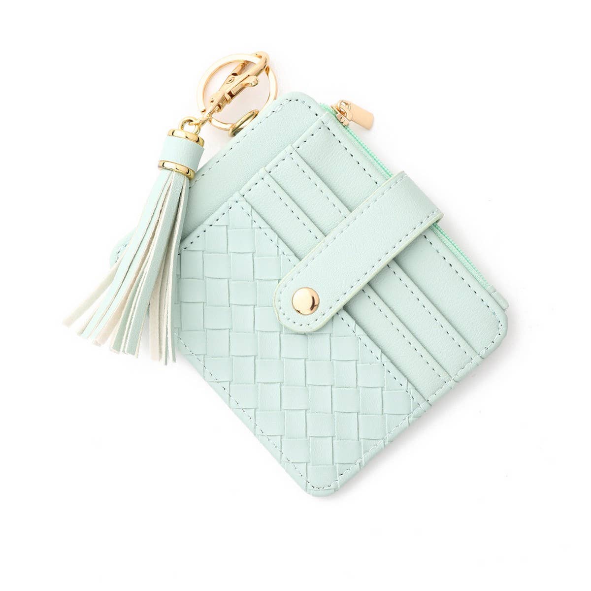 DIY Zipper Wallet with Keychain, Multi-Card Holder_CWAB4992