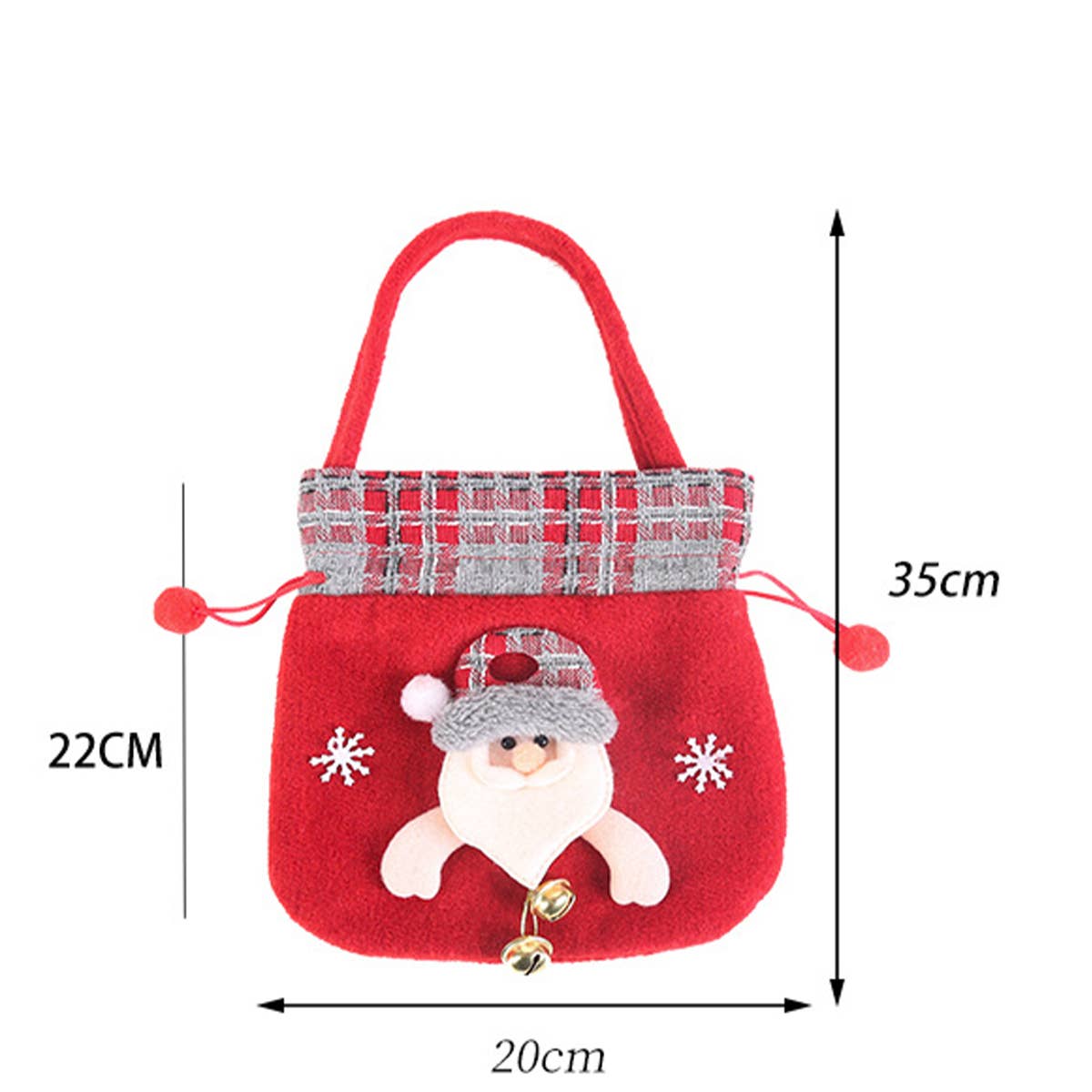CWMM9343_CHRISTMAS CANDY CHRISTMAS EVE APPLE PACKAGING BAG