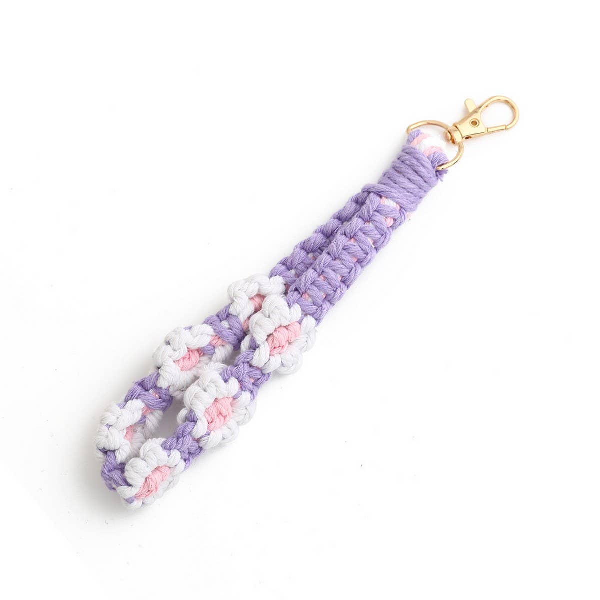 Dopamine Color Daisy Wrist Strap Keychain_CWAB5080