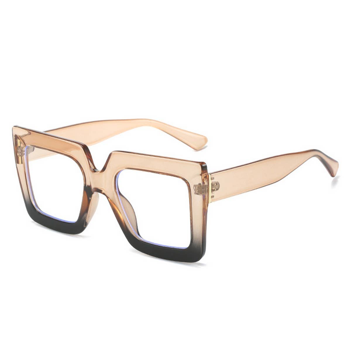 TORTOISESHELL SQUARE FRAME FASHION GLASSES