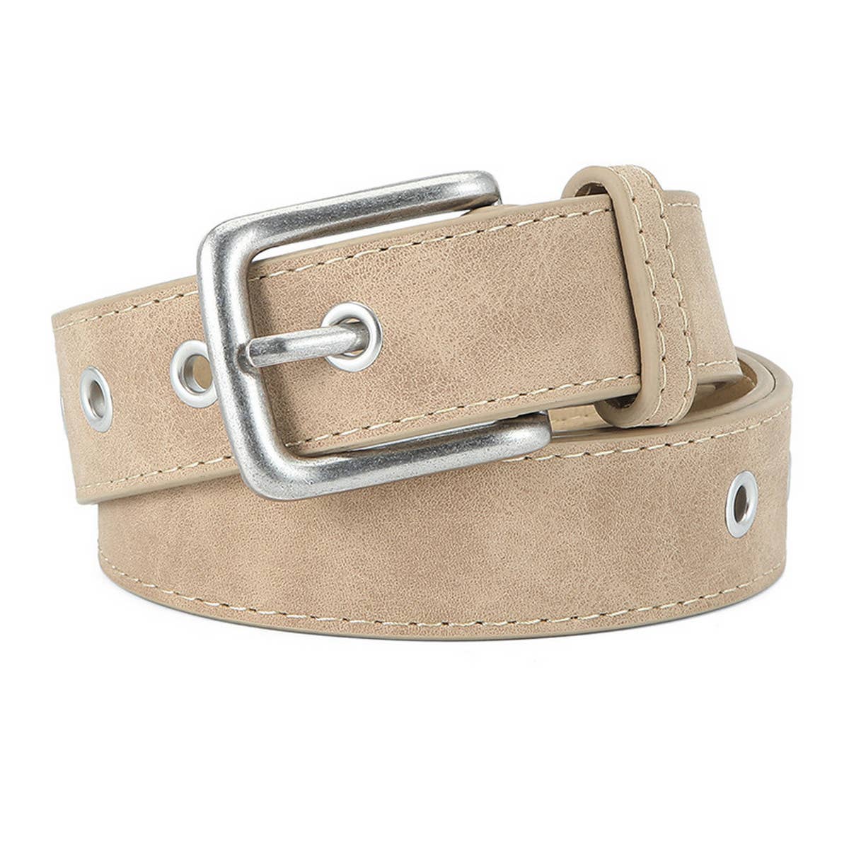 NEW FROSTED WEAR-RESISTANT PIN BUCKLE BELT_CWABE0582