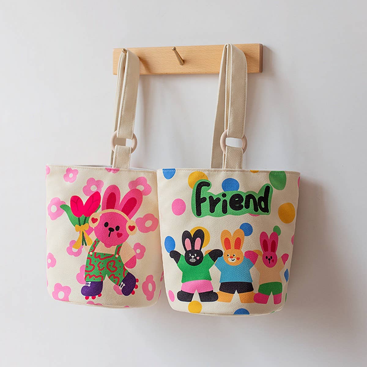 Cute Cartoon Bucket Bag for Girls, Handheld_CWAB5675
