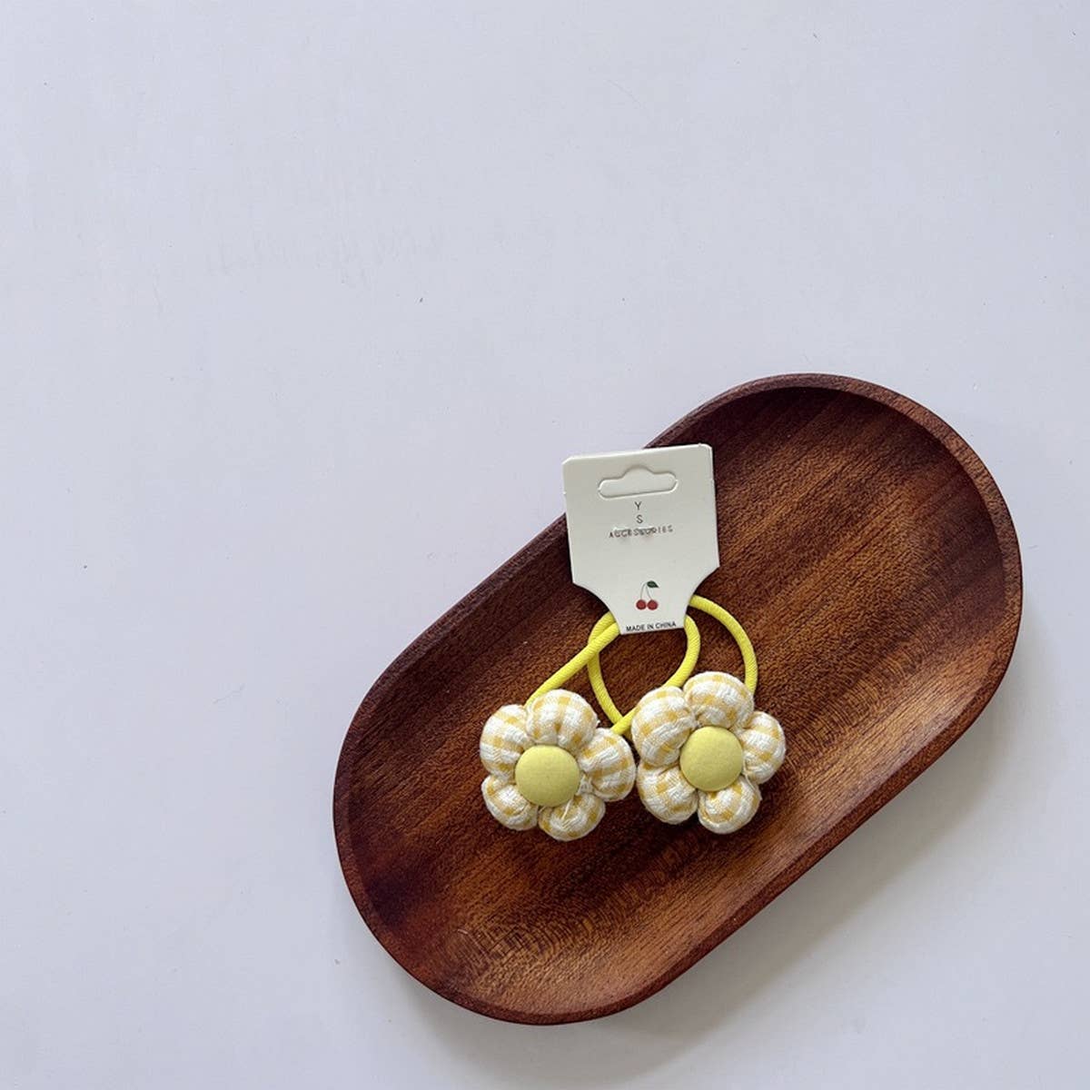 NEW CUTE PLAID CHILDREN'S HAIR ROPE