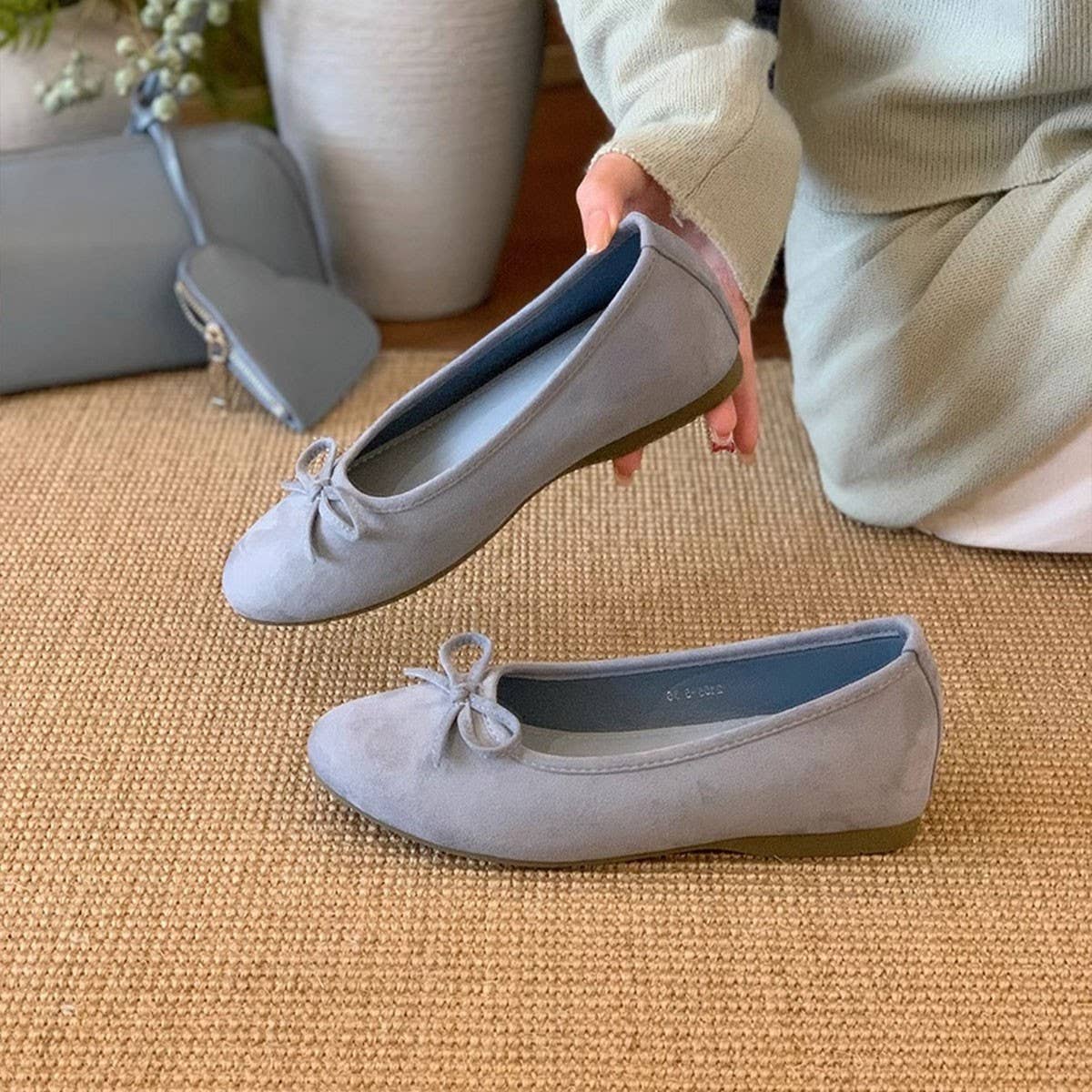 Yellow Platform Slip-On Loafer Vintage Style_CWSHF0142