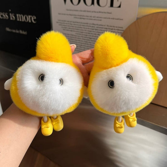 EGG PARTY PLUSH KEYCHAIN PENDANT ACCESSORIES