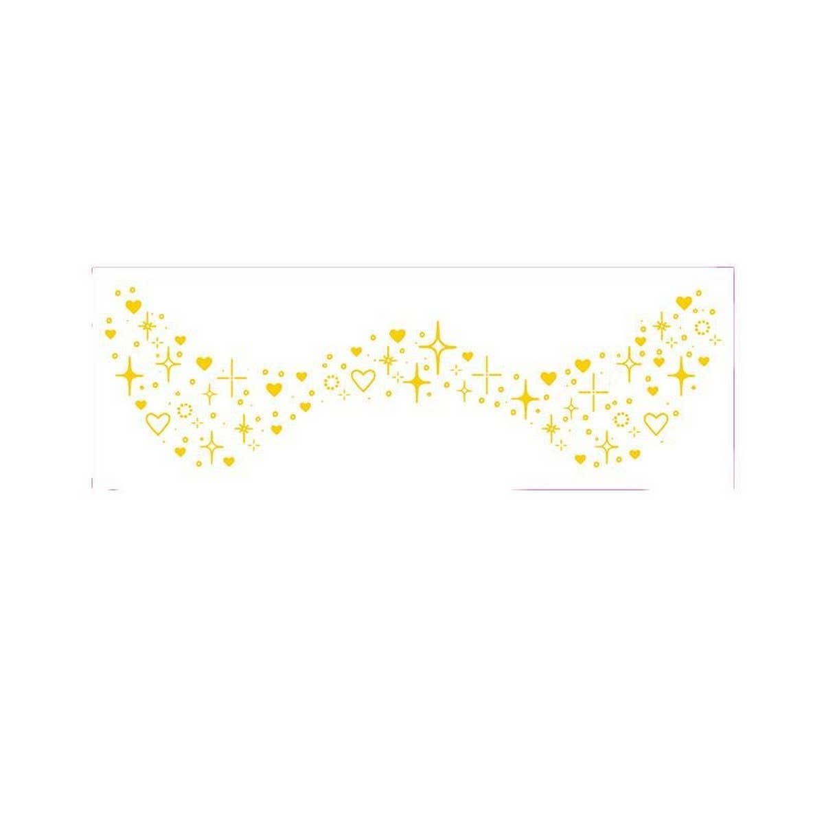 Gold Foil Freckle Tattoos for Makeup Looks