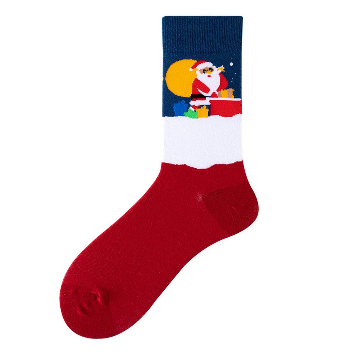 CWMS0828_Christmas Snowmen Fashion Socks