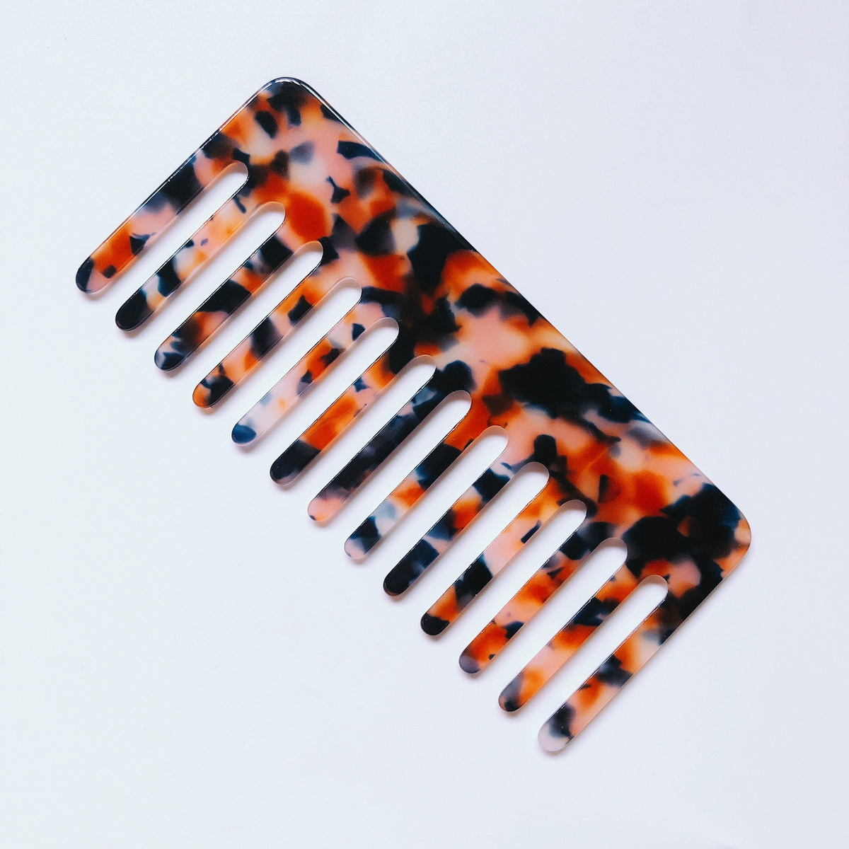 SIMPLE ACETIC ACID ANTI-STATIC HAIR COMB