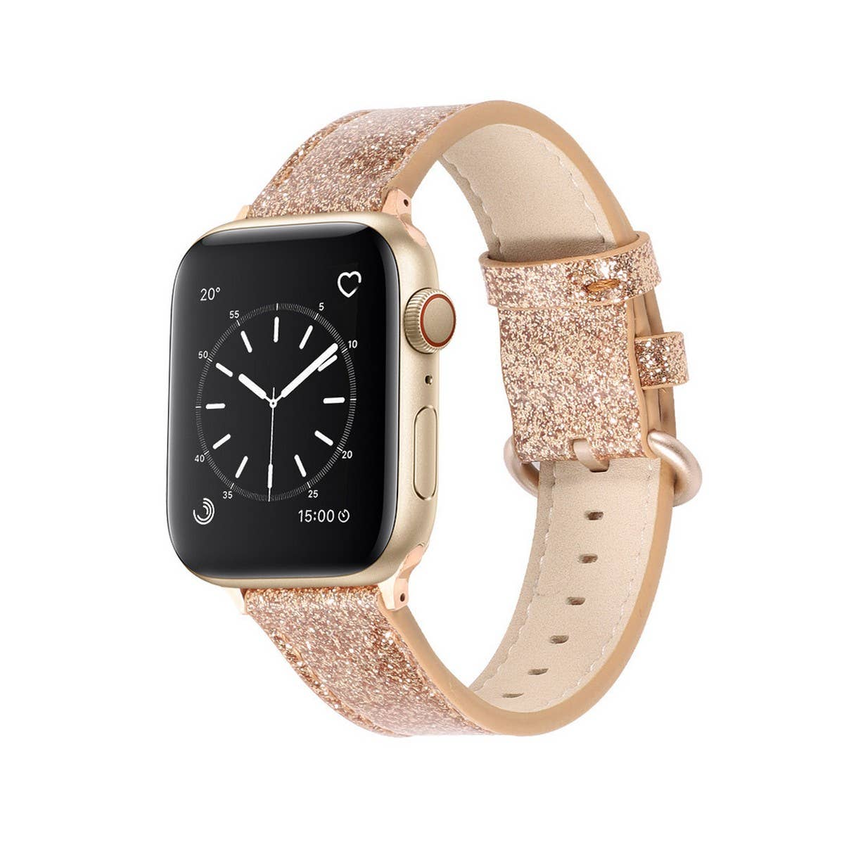 APPLE WATCH/IWATCH GLITTER CLASSIC BUCKLE STRAP_CWWW0082