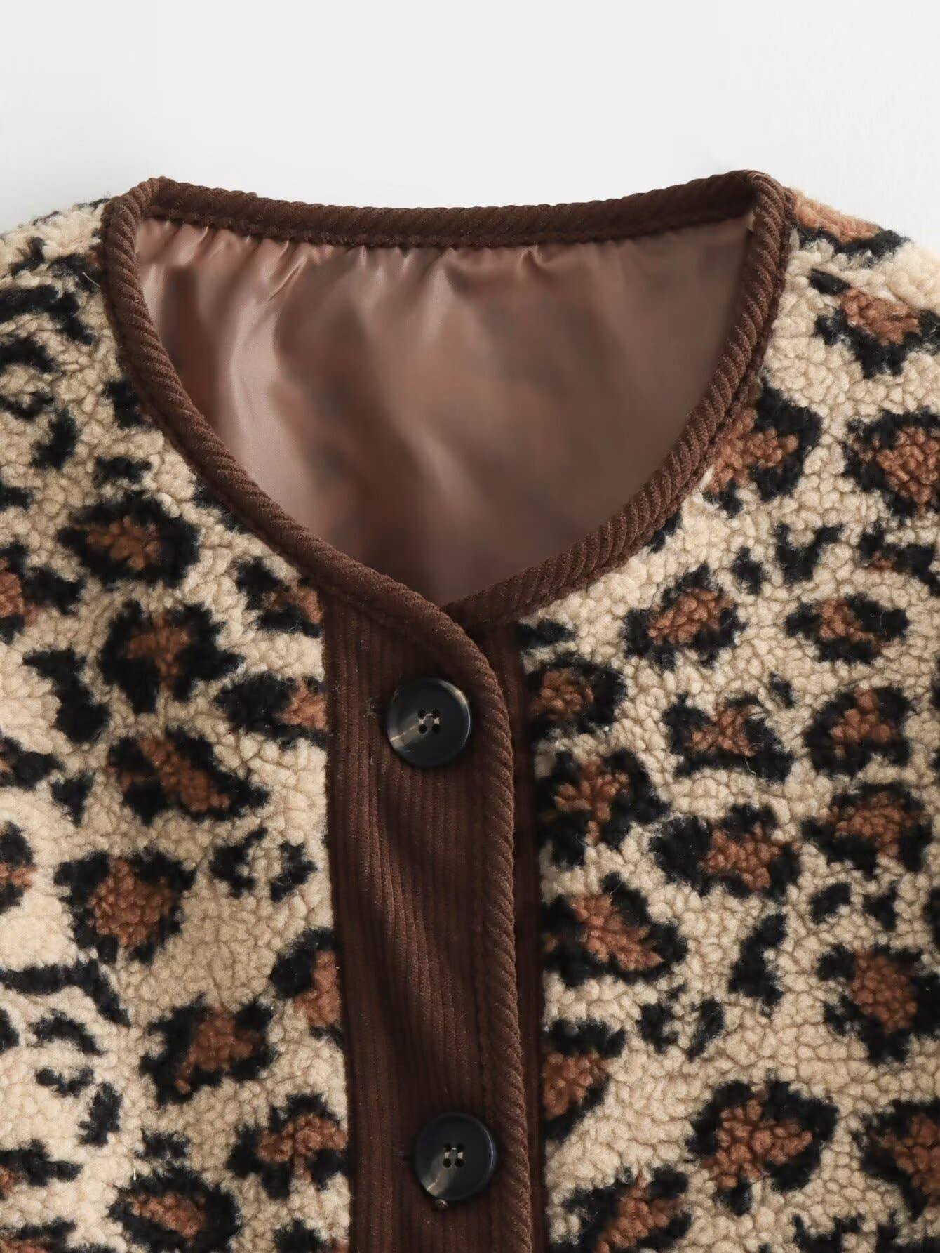 LEOPARD PRINT CASUAL LOOSE LONG-SLEEVED JACKET